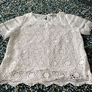 ❗️3/$12❗️ LOFT Eyelet t-shirt